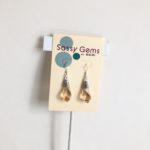 Helix Gold Swarovski Crystal Earrings