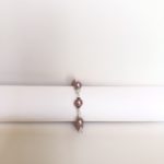 Rose Swarovski Crystal Pearl Bracelet